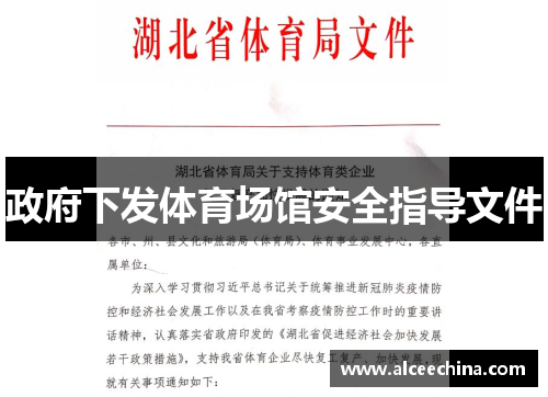 政府下发体育场馆安全指导文件